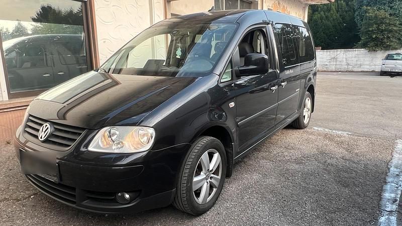 Schwarz Gebraucht 2009 VW Caddy Maxi Van / Kleinbus | 2.950 € (Guter Preis) - Bild 1/4