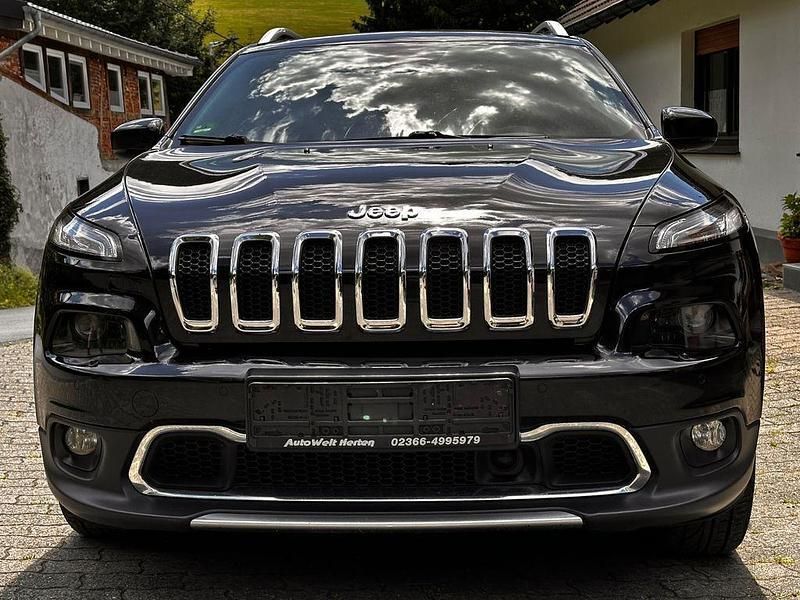 Schwarz Gebraucht 2015 Jeep Cherokee Limited SUV | 10.200 € (Guter Preis) - Bild 1/4