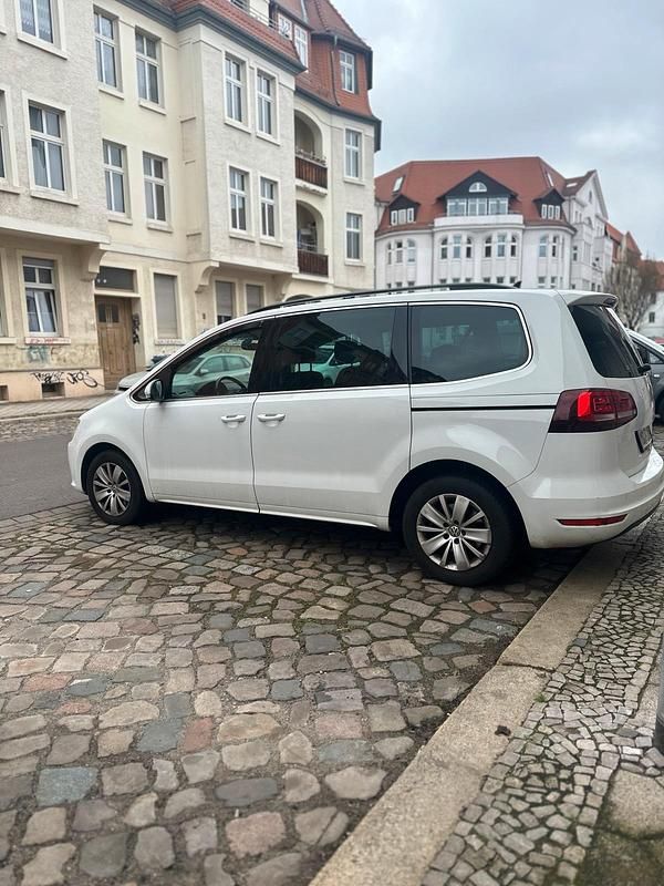 Usata VW Sharan 150 CV (110 kW) 2018 Bianco Monovolume