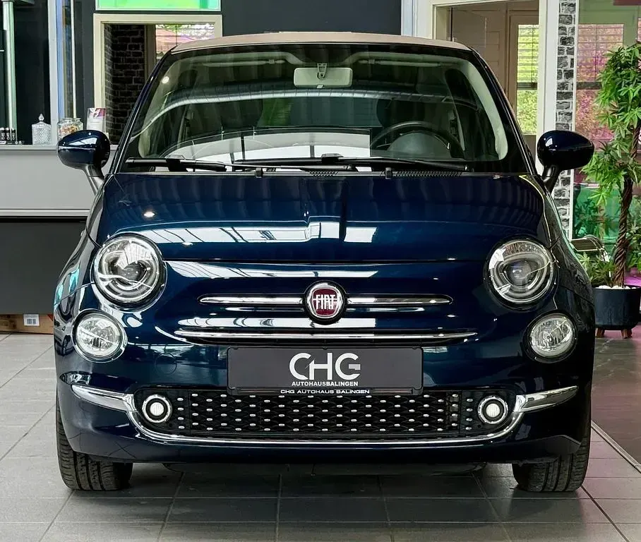 Gebraucht Fiat 500C Lounge 69 PS (50 kW) 2016 Blau Cabrio