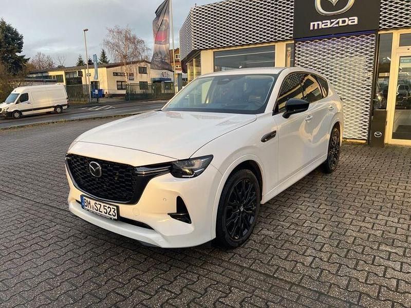 Weiß Gebraucht 2025 Mazda CX-60 Homura-Line SUV | 49.900 € (Fairer Preis) - Bild 1/4