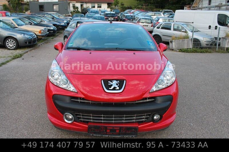 Rot Gebraucht 2007 Peugeot 207 CC Sport Cabrio | 1.999 € (Fairer Preis) - Bild 1/4