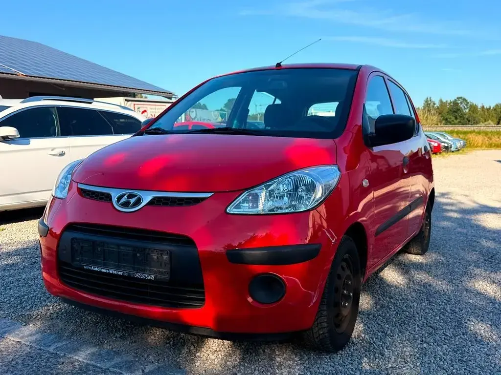 Gebraucht Hyundai i10 Edition 67 PS (49 kW) 2010 Rot Kleinwagen