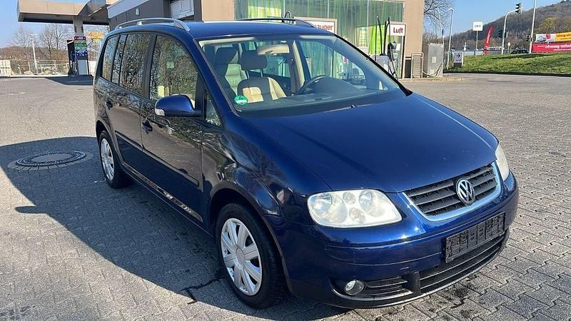 Gebraucht VW Touran Highline 150 PS (110 kW) 2004 Blau Van / Kleinbus