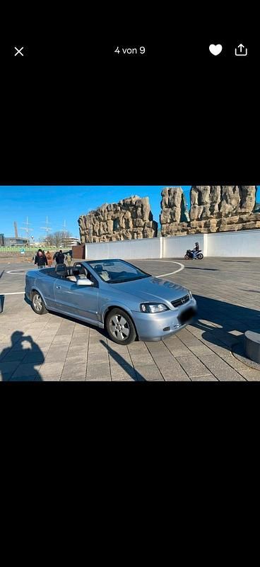 Gebraucht Opel Astra Cabriolet 125 PS (91 kW) 2002 Silber Cabrio
