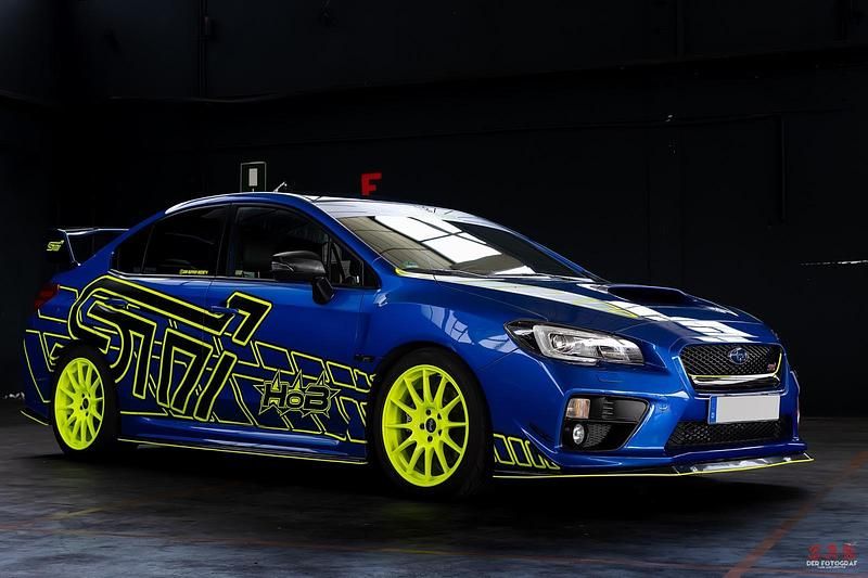 Blau Gebraucht 2017 Subaru WRX STI Limousine | 34.500 € (Fairer Preis) - Bild 1/4