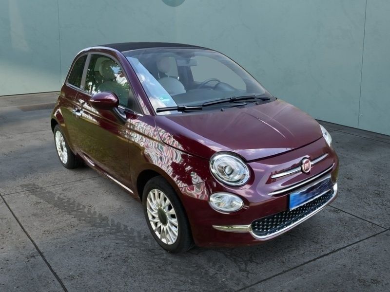 Rot Gebraucht 2021 Fiat 500C Dolcevita Cabrio | 13.400 € (Fairer Preis) - Bild 1/4