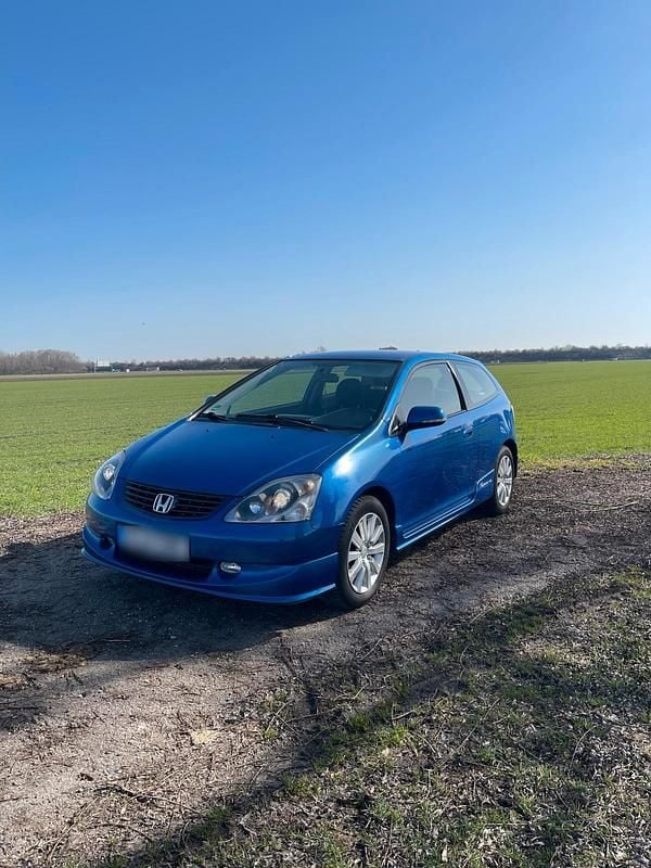 Gebraucht Honda Civic 110 PS (80 kW) 2004 Blau Kleinwagen