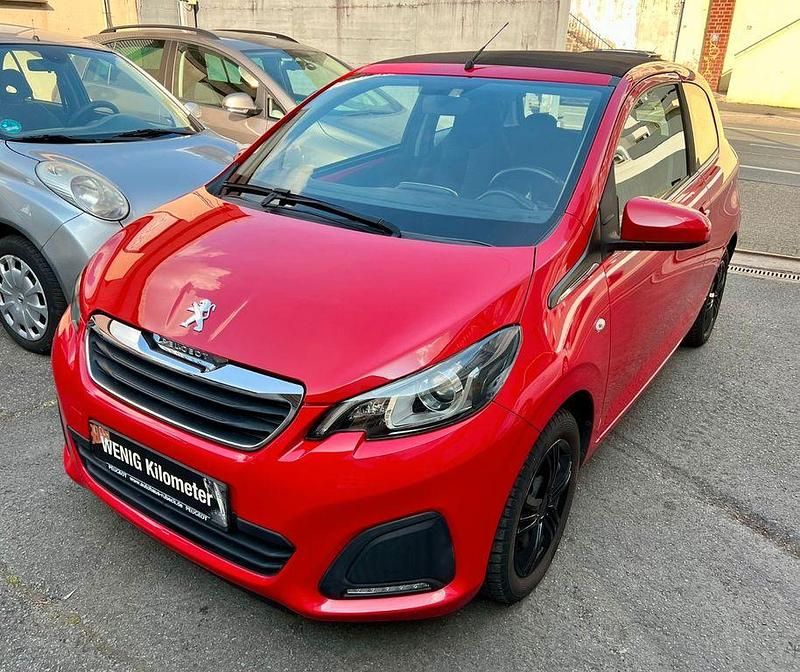 Rot Gebraucht 2015 Peugeot 108 Active Kleinwagen | 6.590 € (Guter Preis) - Bild 1/4