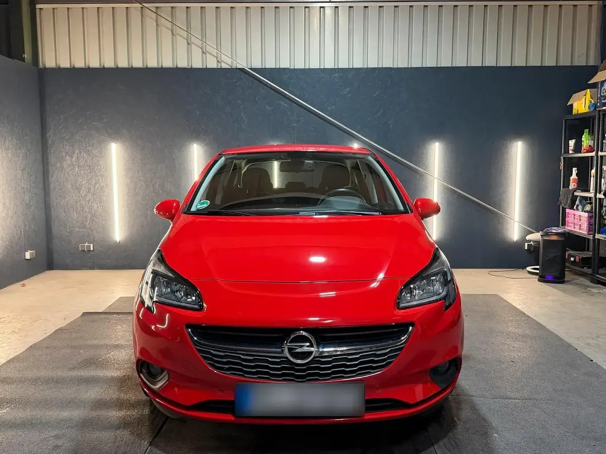 Gebraucht Opel Corsa 90 PS (66 kW) 2018 Rot Kleinwagen