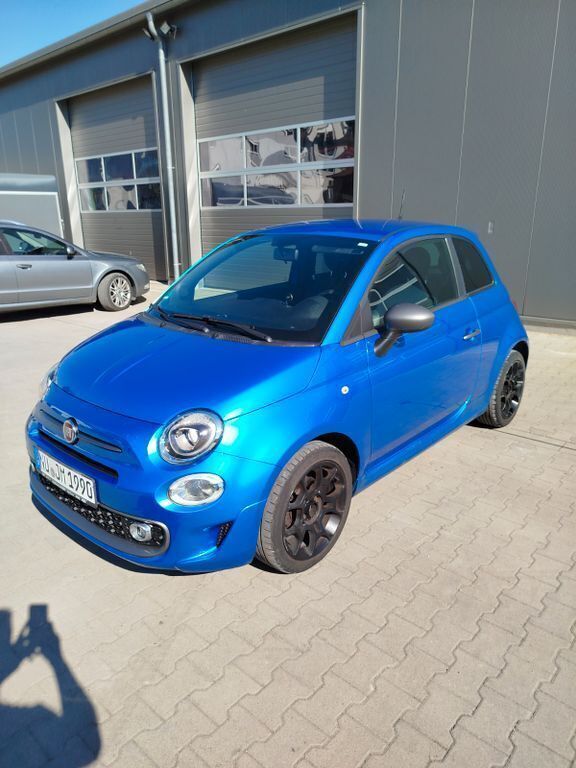 Blau Gebraucht 2016 Fiat 500S Sport Kleinwagen | 7.999 € (Fairer Preis) - Bild 1/4