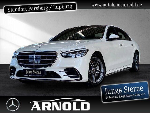 Weiß Gebraucht 2022 Mercedes S580 Active Limousine | 96.850 € - Bild 1/4
