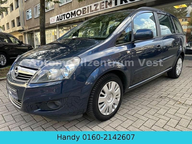 Blau Gebraucht 2013 Opel Zafira Family Van / Kleinbus | 4.690 € (Fairer Preis) - Bild 1/4