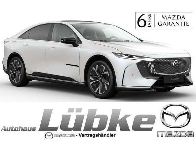 Crystal white pearl Neu 2025 Mazda 6e Takumi-Line Limousine | 40.890 € (Fairer Preis) - Bild 1/4