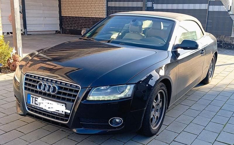 Schwarz Gebraucht 2009 Audi A5 Cabriolet Cabrio | 7.450 € (Guter Preis) - Bild 1/4