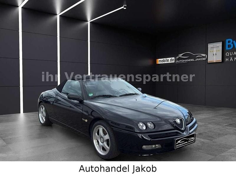 Schwarz Gebraucht 2000 Alfa Romeo Spider Cabrio | 10.999 € (Teuer) - Bild 1/4