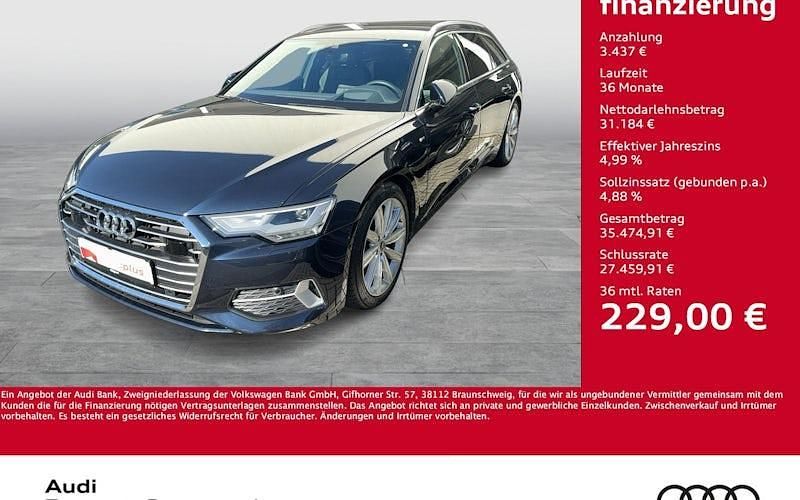 Gebraucht Audi A6 Ambiente 265 PS (194 kW) 2022 Blau Kombi
