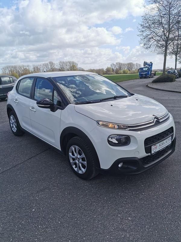 Gebraucht Citroën C3 Feel 82 PS (60 kW) 2019 Weiß Kleinwagen