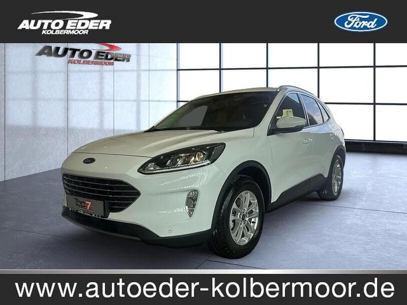 Frostweiß (weiß) Gebraucht 2024 Ford Kuga Titanium SUV | 31.880 € (Guter Preis) - Bild 1/4
