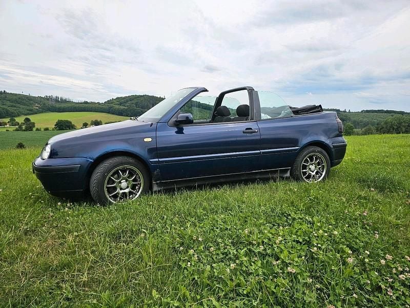 Blau Gebraucht 1999 VW Golf Cabriolet Cabrio | 999 € (Superpreis) - Bild 1/4