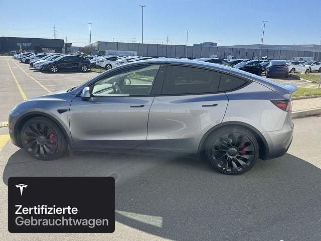 Gebraucht Tesla Model Y Performance 392 kW (533 PS) 2023 Silber SUV