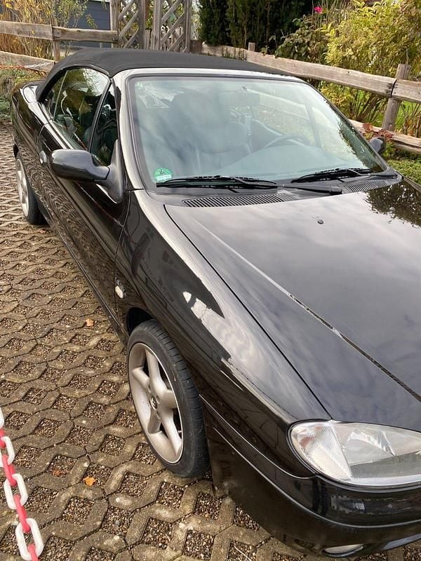 Schwarz Gebraucht 1999 Renault Mégane Cabriolet Cabrio | 1.990 € (Fairer Preis) - Bild 1/4