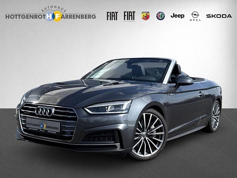 Gebraucht Audi A5 Cabriolet S-Line 252 PS (185 kW) 2017 Grau Cabrio