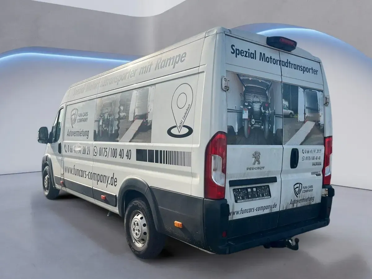 Gebraucht Peugeot Boxer 163 PS (119 kW) 2018 Weiß Van