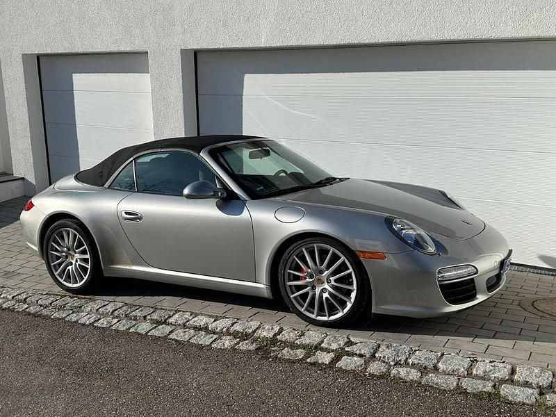 Silber Gebraucht 2009 Porsche 911 Carrera S Cabriolet Cabrio | 72.000 € (Fairer Preis) - Bild 1/4