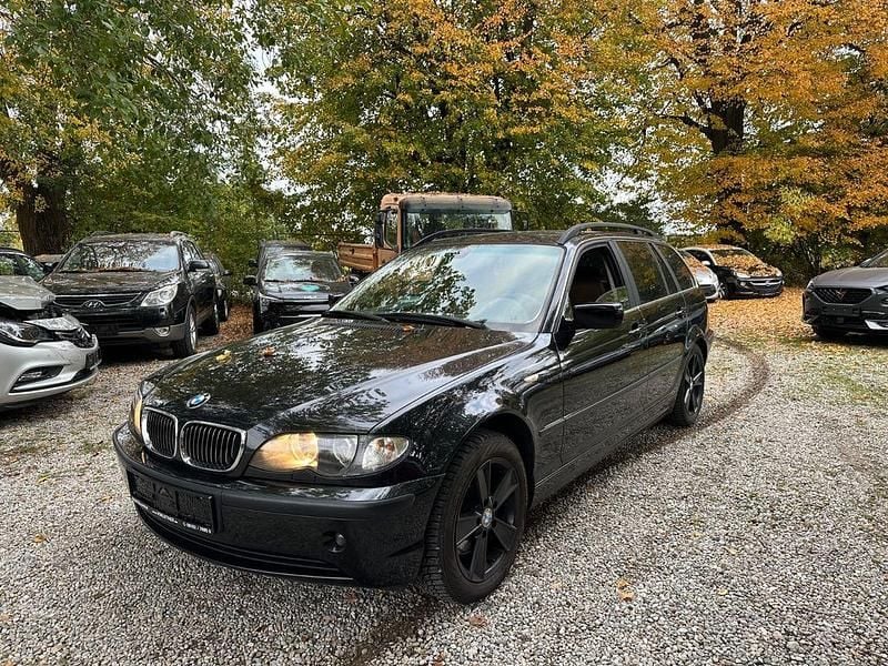 Schwarz Gebraucht 2004 BMW 325 Sport Line Kombi | 1.790 € (Fairer Preis) - Bild 1/4