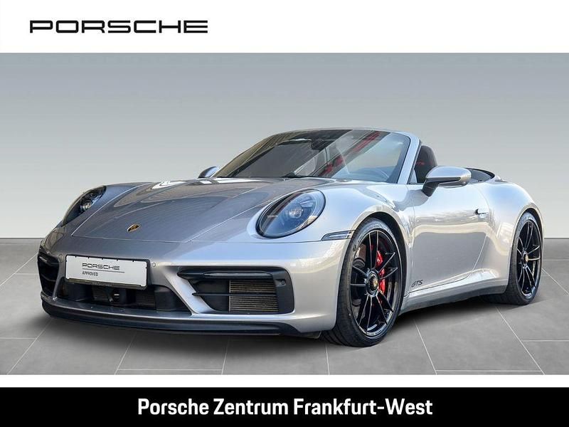 Silber Gebraucht 2024 Porsche 911 Carrera 4 GTS Cabrio | 160.660 € (Superpreis) - Bild 1/4