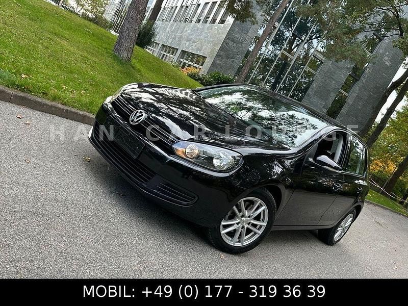 Schwarz Gebraucht 2009 VW Golf VI Comfortline Limousine | 7.500 € (Fairer Preis) - Bild 1/4