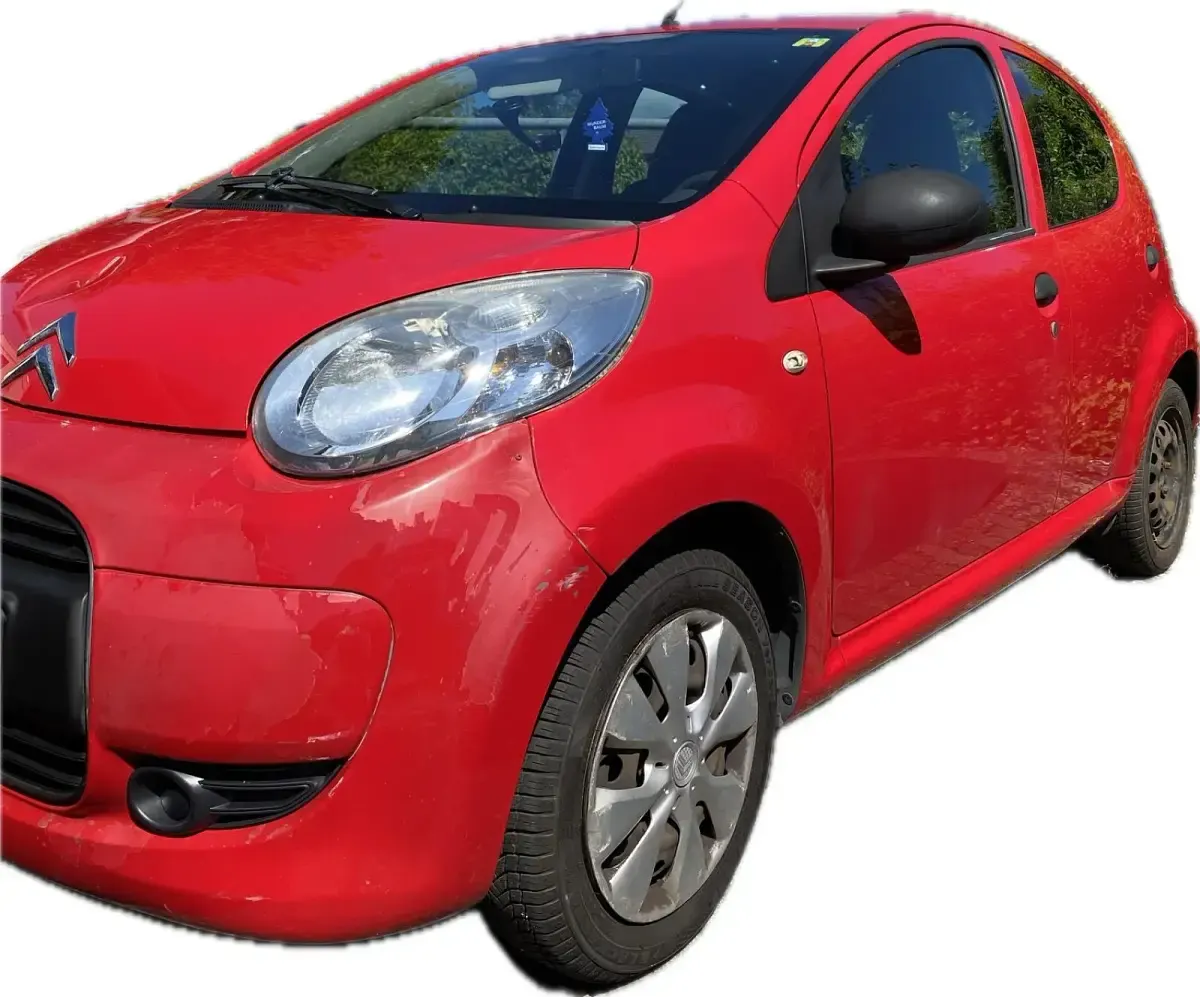Gebraucht Citroën C1 68 PS (50 kW) 2009 Rot Kleinwagen