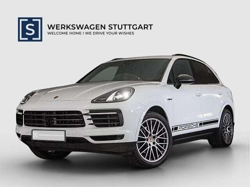 Weiss Gebraucht 2022 Porsche Cayenne Platinum Edition SUV | 85.700 € (Superpreis) - Bild 1/4