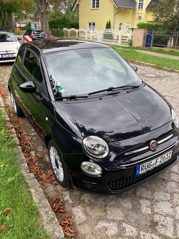 Schwarz Gebraucht 2020 Fiat 500C Lounge Cabrio | 11.500 € (Guter Preis) - Bild 1/4