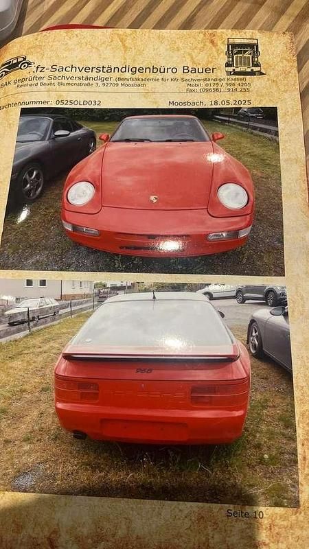 Gebraucht Porsche 968 239 PS (175 kW) 1992 Rot Coupé