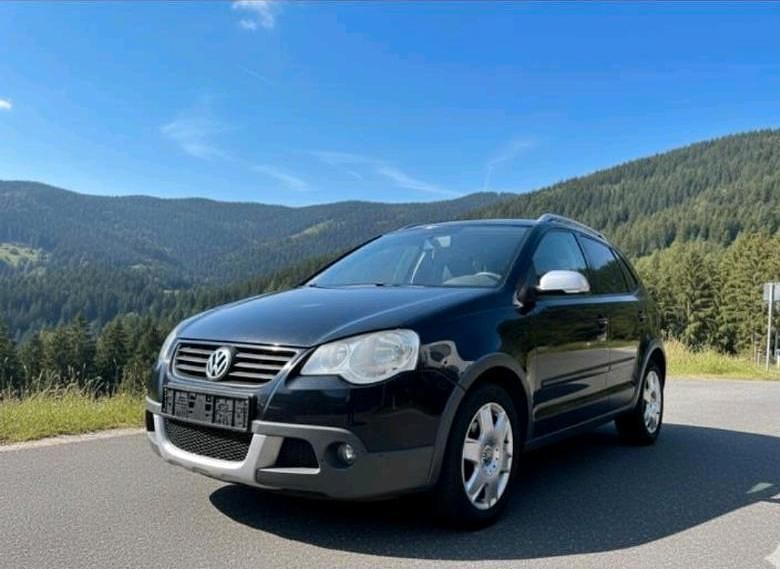 Schwarz Gebraucht 2008 VW Polo Cross Kleinwagen | 850 € - Bild 1/4