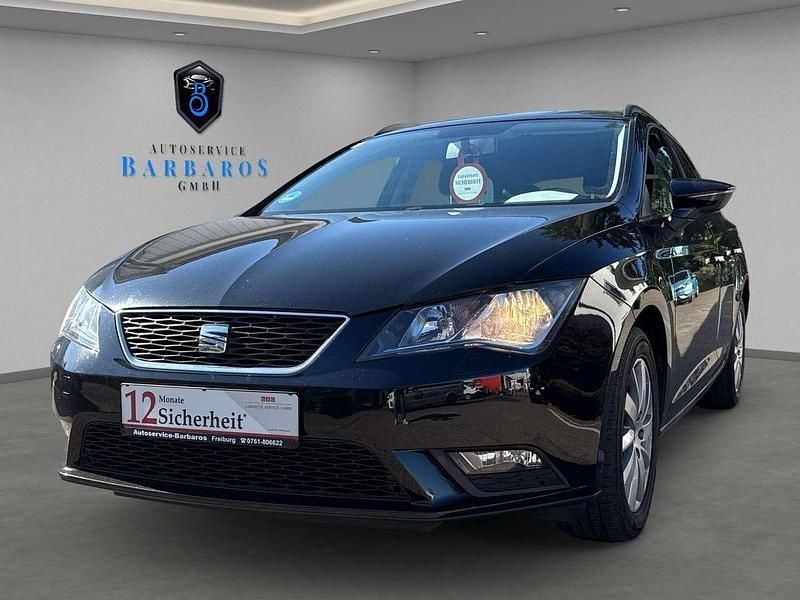 Gebraucht Seat Leon Reference 110 PS (80 kW) 2015 Mitternachtsschwarz Kombi