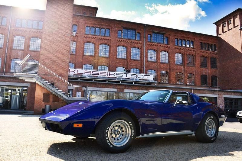 Gebraucht Corvette C3 224 PS (164 kW) 1974 Blau Cabrio