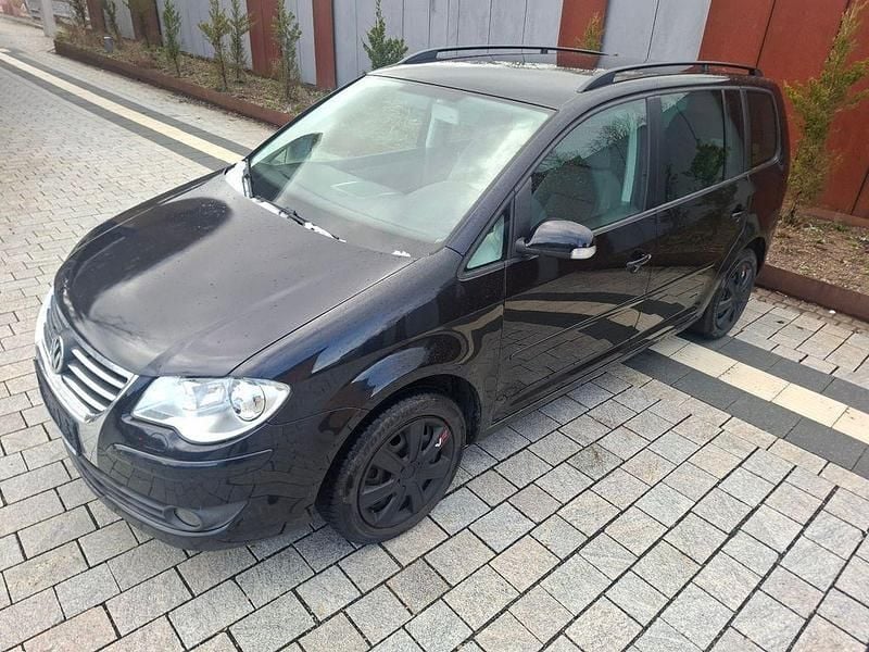 Gebraucht VW Touran 140 PS (102 kW) 2007 Schwarz Van / Kleinbus