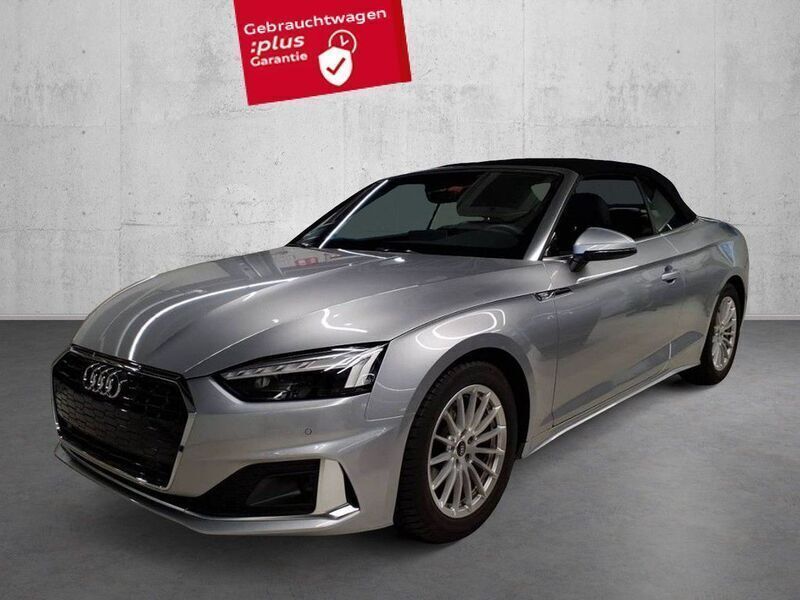 Florettsilber (metallic) Gebraucht 2024 Audi A5 Cabriolet Sport Cabrio | 42.880 € (Superpreis) - Bild 1/3