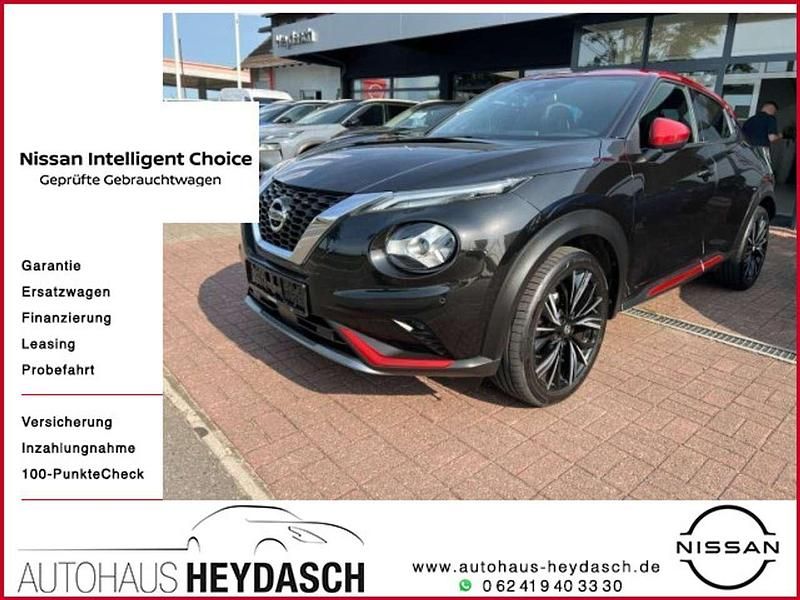 Schwarz/rot Gebraucht 2020 Nissan Juke 360º SUV | 14.988 € (Fairer Preis) - Bild 1/4