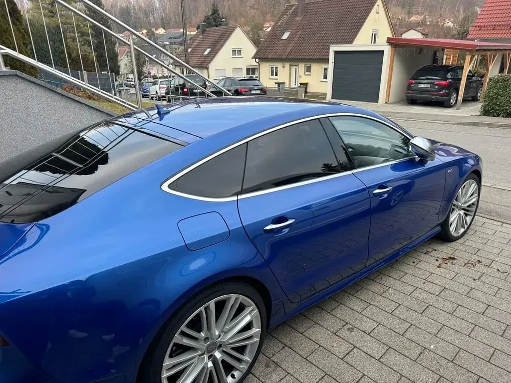 Gebraucht Audi S7 Sportback Sport 450 PS (330 kW) 2017 Blau Kleinwagen