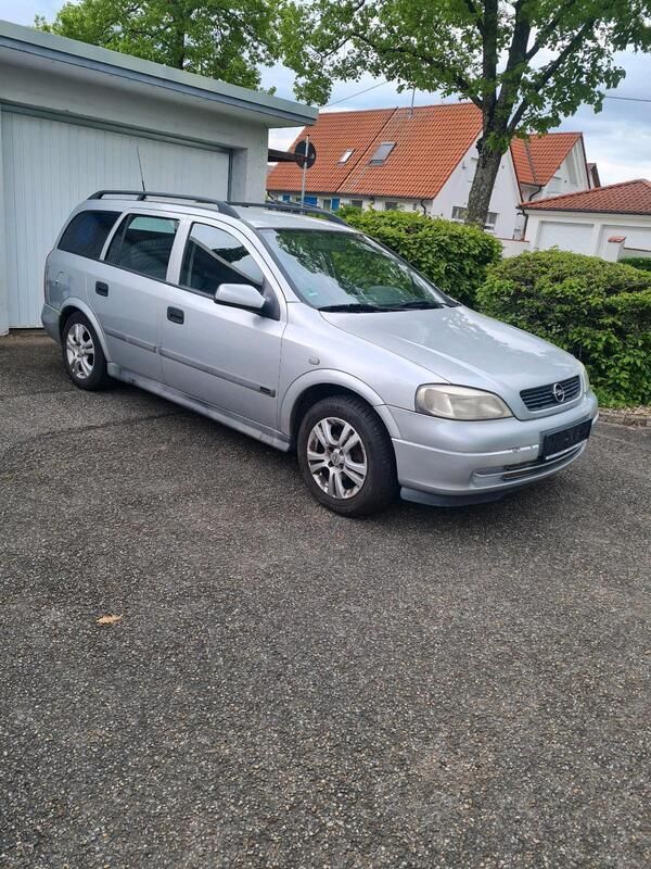 Silber Gebraucht 2000 Opel Astra Kombi | 500 € (Guter Preis) - Bild 1/4