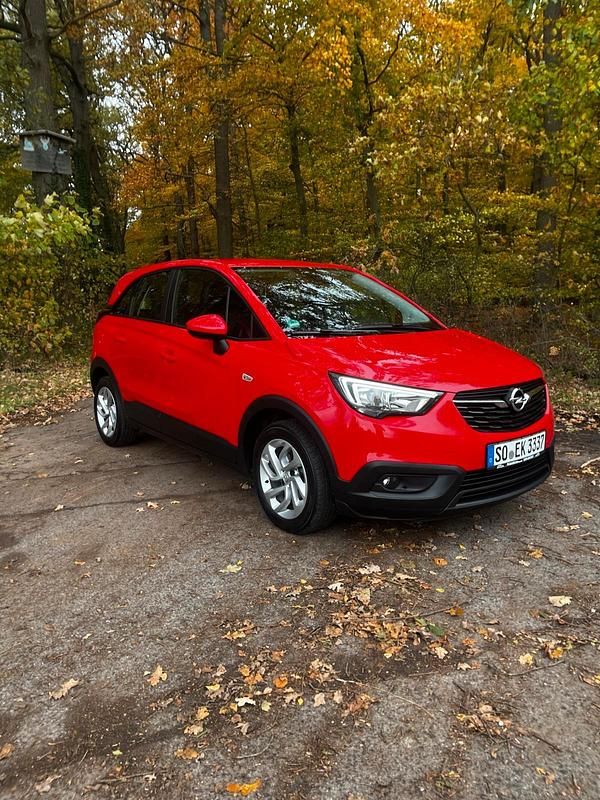 Gebraucht Opel Crossland X Edition 110 PS (80 kW) 2018 Rot SUV