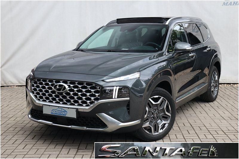 Grün Gebraucht 2022 Hyundai Santa Fe Prime SUV | 32.960 € (Guter Preis) - Bild 1/3