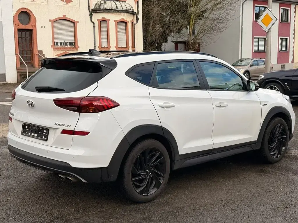 Gebraucht Hyundai Tucson N Line 136 PS (100 kW) 2020 Weiß SUV