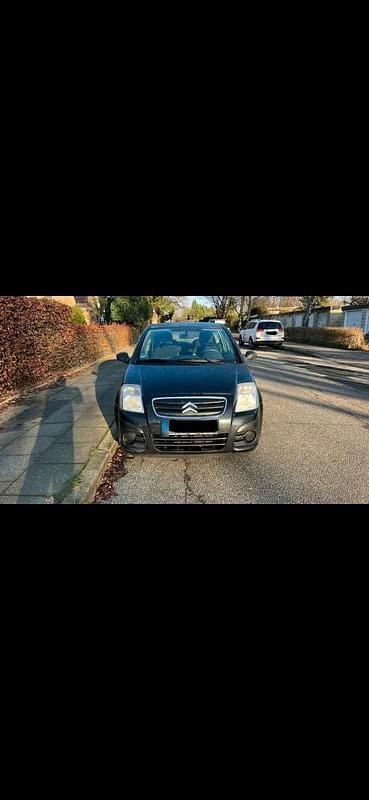 Gebraucht Citroën C2 60 PS (44 kW) 2009 Schwarz Kleinwagen