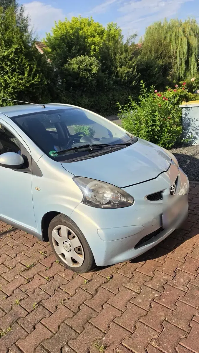 Gebraucht Toyota Aygo 68 PS (50 kW) 2005 Blau Kleinwagen