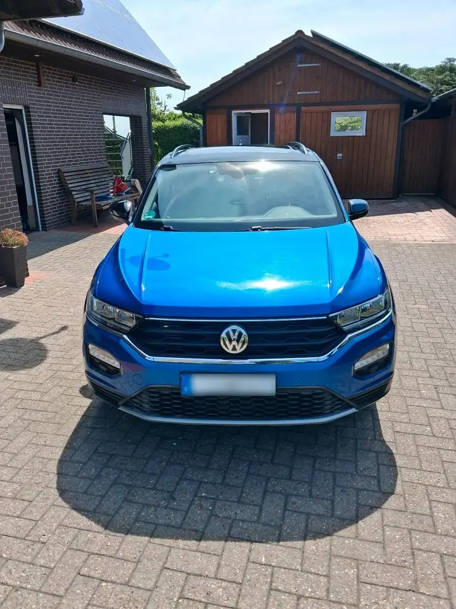Gebraucht VW T-Roc 150 PS (110 kW) 2018 Blau SUV